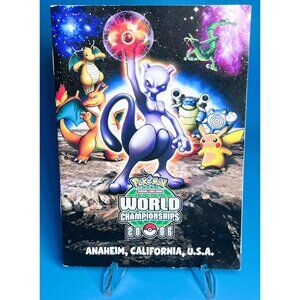 POKEMON TCG 2006 WORLD CHAMPIONSHIP BOOKLETT ! VERY RARE